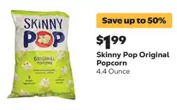 Grocery Outlet Skinny Pop Original Popcorn offer