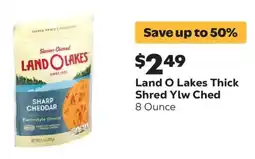 Grocery Outlet Land O Lakes Thick Shred Ylw Ched offer