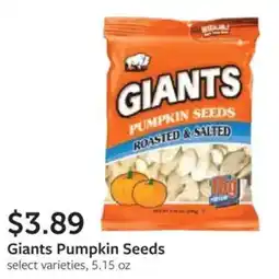 Fareway Giants Pumpkin Seeds offer
