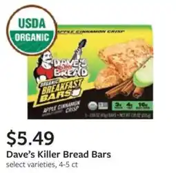 Fareway Dave's Killer Bread Bars offer