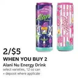 Fareway Alani Nu Energy Drink offer