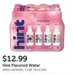 Fareway Hint Flavored Water offer