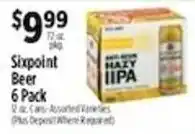 Pioneer Supermarkets Sixpoint Beer offer