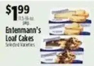 Pioneer Supermarkets Entenmann's Loaf Cakes offer