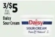 Pioneer Supermarkets Daisy sour cream offer