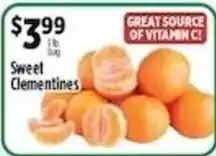 Pioneer Supermarkets Sweet Clementines offer