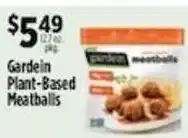 Pioneer Supermarkets Gardein Plant-Based Meatballs offer
