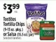 Pioneer Supermarkets Tostitos Tortilla Chips offer