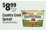 Pioneer Supermarkets Country Crock Spread offer
