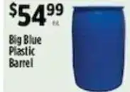 Pioneer Supermarkets Big Blue Plastic Barrel offer