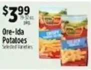 Pioneer Supermarkets Ore-Ida Potatoes offer