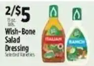 Pioneer Supermarkets Wish-Bone Salad Dressing offer