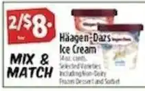 Pioneer Supermarkets Haagen-Dazs ice cream offer