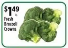 Pioneer Supermarkets Fresh Broccoli Crowns offer