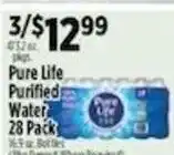 Pioneer Supermarkets Pure Life Purified Water offer