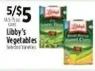 Pioneer Supermarkets Libby's Vegetables offer