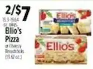 Pioneer Supermarkets Ellio's Pizza or Cheesy Breadsticks offer