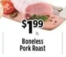 Pioneer Supermarkets Boneless Pork Roast offer