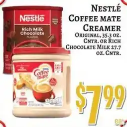 Trade Fair Supermarket Nestle coffee mate creamer offer