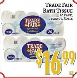 Trade Fair Supermarket Trade Fair bath tissue offer