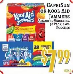 Trade Fair Supermarket Capri Sun or Kool-Aid Jammers offer
