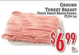 Trade Fair Supermarket Fresh Shady Brook Farms Ground Turkey Breast offer