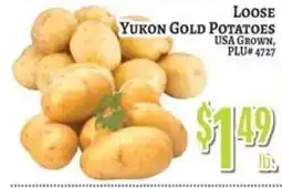 Trade Fair Supermarket Loose Yukon Gold Potatoes offer