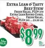 Trade Fair Supermarket Extra Lean & Tasty Beef Stew offer
