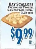 Trade Fair Supermarket Bay Scallops offer