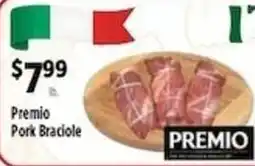 Pioneer Supermarkets Premio Pork Braciole offer