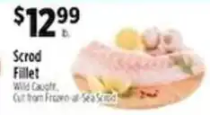 Pioneer Supermarkets Scrod Fillet offer