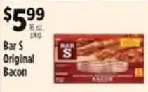 Pioneer Supermarkets Bar S Original Bacon offer