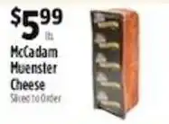Pioneer Supermarkets McCadam Muenster Cheese offer