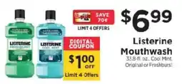 ShopRite Listerine Mouthwash offer