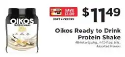 ShopRite Oikos protein shake offer