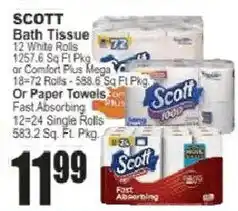 Food Universe Scott Bath Tissue offer