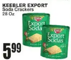 Food Universe Keebler Export Soda Crackers offer
