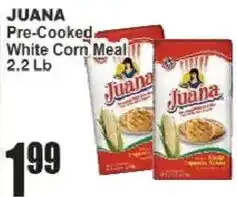Food Universe Juana Pre-Cooked White Corn Meal offer