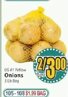 Food Universe US #1 Yellow Onions offer