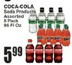 Food Universe Coca-Cola soda products assorted offer