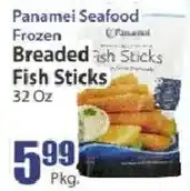 Food Universe Panamei Seafood breaded fish sticks offer