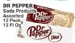 Food Universe Dr Pepper Soda Products Assorted offer