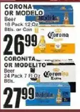 Food Universe Corona or Modelo Beer offer