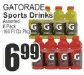 Food Universe Gatorade sports drinks offer