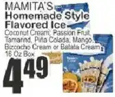 Food Universe Mamita's homemade style flavored ice offer