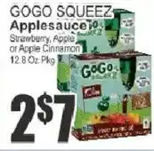 Food Universe Gogo squeeze applesauce offer