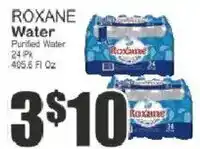 Food Universe Roxane Water offer