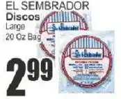 Food Universe El sembrador discs offer