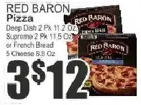 Food Universe Red Baron Pizza offer