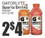 Food Universe Gatorlyte sports drinks offer